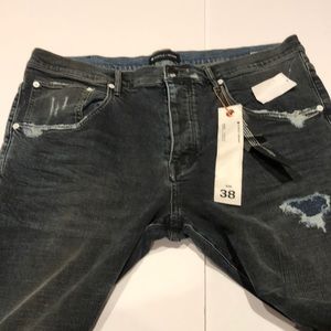 Purple-Brand style # P002men’sjean.Sz 38, 35inseam